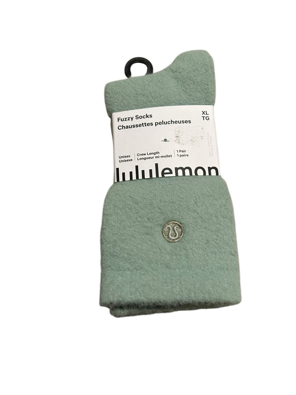 lululemon athletica Fuzzy Crew Socks in Sage